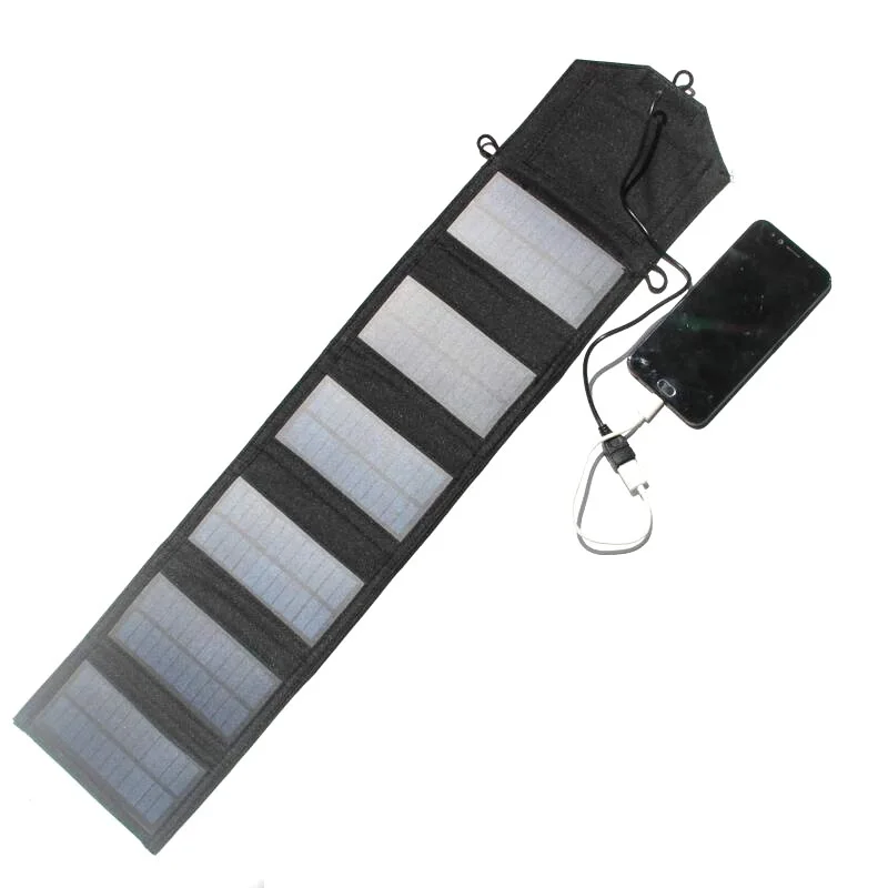 60W, Sulankstomas Saulės Skydelis, USB 5V Saulės Įkroviklis Krepšyje Nešiojamas Saulės Energijos Banko Saulės elementai, Lauko Mobilių Elektros Kempingas, Žygiai1
