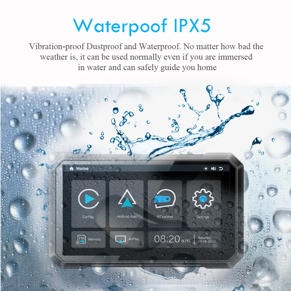 7 colių atsparus vandeniui wireless application plataus lauko portable Bluetooth connectionApple 