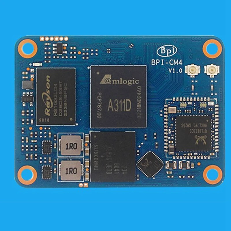 Dėl Bananų Pi BPI-CM4 Amlogic A311D Quad Core ARM Cortex-A73 4G LPDDR4 16G EMMSP Minipcie Paramos HDMI Suderinamus4