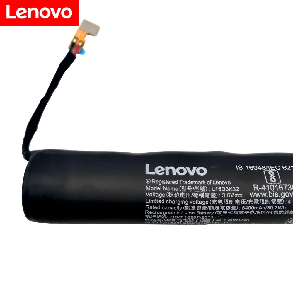 LENOVO Originalus Baterijos L15D3K32 Lenovo JOGOS Tab 3 10.1 Tablet-X50F Tablet-X50M YT3-X50F YT3-X50M YT3-X50L YT3-X50 8400mAh4