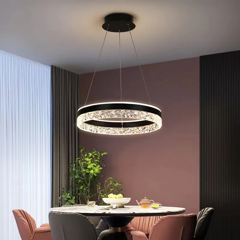 Minimalistinis Modernus LED Sieniniai šviestuvai Prabangūs Šiuolaikiniai Šviestuvai Už Kambarį, Valgomasis, Miegamasis, Virtuvė Žiedo Kabo Apšvietimas2