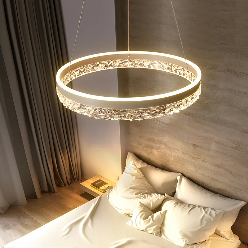 Minimalistinis Modernus LED Sieniniai šviestuvai Prabangūs Šiuolaikiniai Šviestuvai Už Kambarį, Valgomasis, Miegamasis, Virtuvė Žiedo Kabo Apšvietimas3