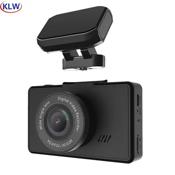 KLW Dvigubas Brūkšnys Cam Ultra HD 1080P Automobilių Mini Kamera Electrnic Šuo Duomenų WIFI GPS Naktinio Matymo 24H Stovėjimo Stebėti Apsisukimo Rekordas