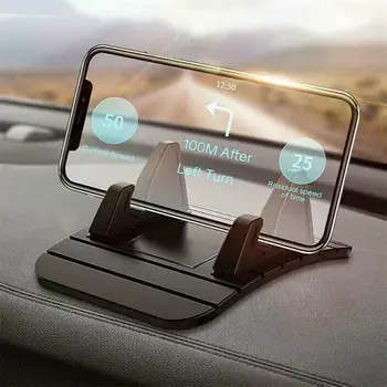 Naujos Anti-slip Automobilių Silikono Turėtojas Kilimėlis Mygtukai prietaisų Skydelio Stovo tvirtinimas Telefono GPS Laikiklis, Skirtas 