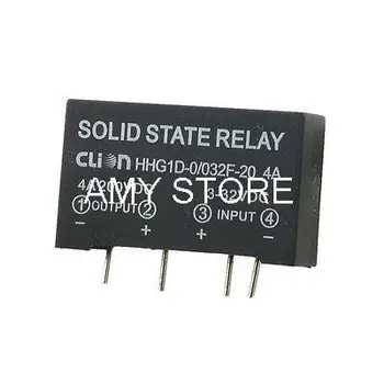 PCB 4 Pin SSR (Solid State Relay 3-32V DC Out 200V DC 4A HHG1D-0/032F-20