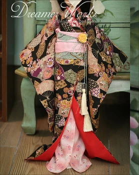 1/4 1/3 masto BJD drabužius Japonų kimono kostiumas BJD/SD lėlės priedai,neįskaičiuotos lėlės,batai,perukas,ir kiti 1237