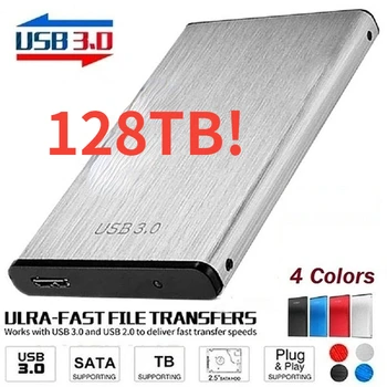 Originalus, Didelės spartos 2TB /128TB SSD Nešiojamų Išorinio Kietojo Kietąjį Diską USB3.0 Sąsaja Judriojo Ryšio Kietąjį Diską Nešiojamas