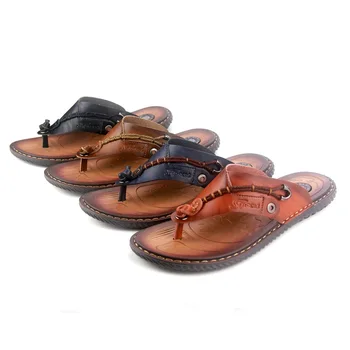 TAFN pasienio naujas vasaros vyrų negabaritinių sandalai madinga vyriški fifo eglute paplūdimio bateliai vyriški sandalai ir šlepetės