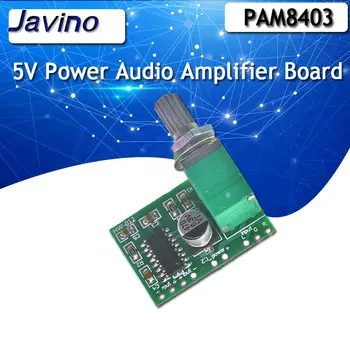 PAM8403 5V Galios Garso Stiprintuvas Valdybos 2 Kanalo 3W W garso Valdymas / USB Power