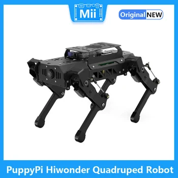 PuppyPi Hiwonder Quadruped Robotas su AI Vizija Varomas Aviečių Pi ROS Atvirojo kodo Robotas Šuo