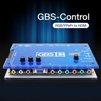 GBS Kontrolės GBSC RGBs /Scart /Ypbpr Signalą VGA /HDMI suderinamus Upscalers / Video Converter Lentos Retro Žaidimų Konsolės
