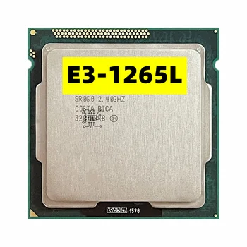 Naudoti Xeon E3-1265L E3 1265L E3 1265 L SR0G0 2.4 GHz Quad-Core Aštuonių Siūlų 45W CPU Procesorius LGA 1155