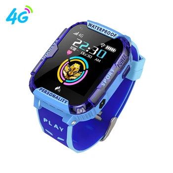 4G GPS Smartwatch Vaikai Smart Žiūrėti Wifi Tracker Jutiklinis Ekranas SOS Telefonu Vandeniui Vaikai Vaizdo Pokalbių Studentų Žiūrėti PK DF39