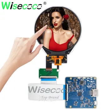 Wisecoco 3.4 Colių 800x800 Apvalus LCD Ekranas Apskrito TFT Ekrano MIPI Vairuotojo Lenta
