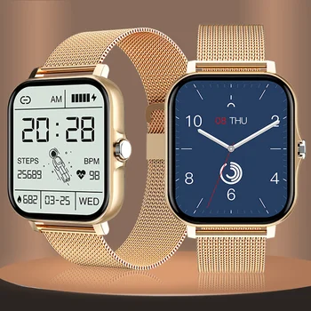 Vyrų ir moterų digital smart laikrodžiai, sportiniai laikrodžiai, Širdies ritmo monitorius, skambučiai, metalo, dovanos, naujas, 2023 CE Karšto