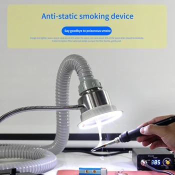 TBK Rūkymas Aparatų, Mobiliųjų Telefonų Remontas, Litavimo, Rūkymo ir Apšvietimo Dvigubos paskirties Įranga, lituoklio Suvirinimo Anti-static