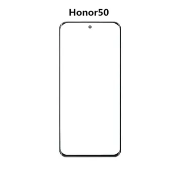 Išorinis Ekranas Touch Panel LCD Ekranas Priekinio Stiklo danga skirta Huawei Honor 30 50 60 Pro Objektyvą Remontas, Pakeisti Dalys + OCA