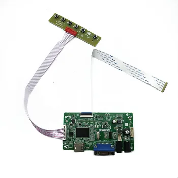 Naujas EDP Kontrolės Valdyba Stebėti Rinkinys NT156WHM-N12 NT156WHM-N21 NT156WHM-N22 HDMI+VGA LCD LED ekrano Valdiklio plokštės Tvarkyklės